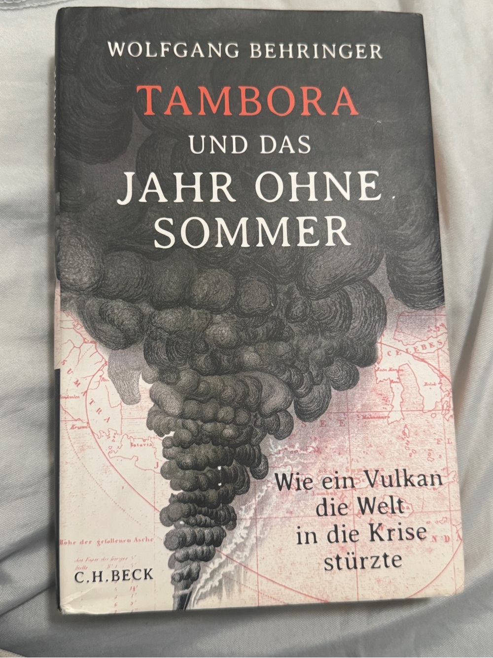 Tambora und das Jahr ohne Sommer German Edition Hardcover History Volcano Book